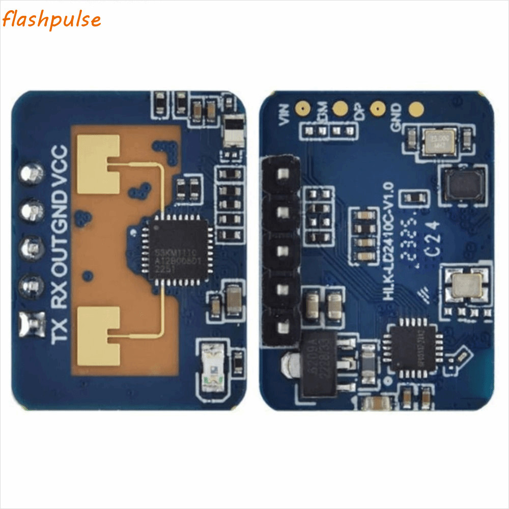 Cảm biến FLASHPULSE LD2410C, Cảm biến radar 24GHz có độ nhạy cao, Phát hiện không tiếp xúc Radar són