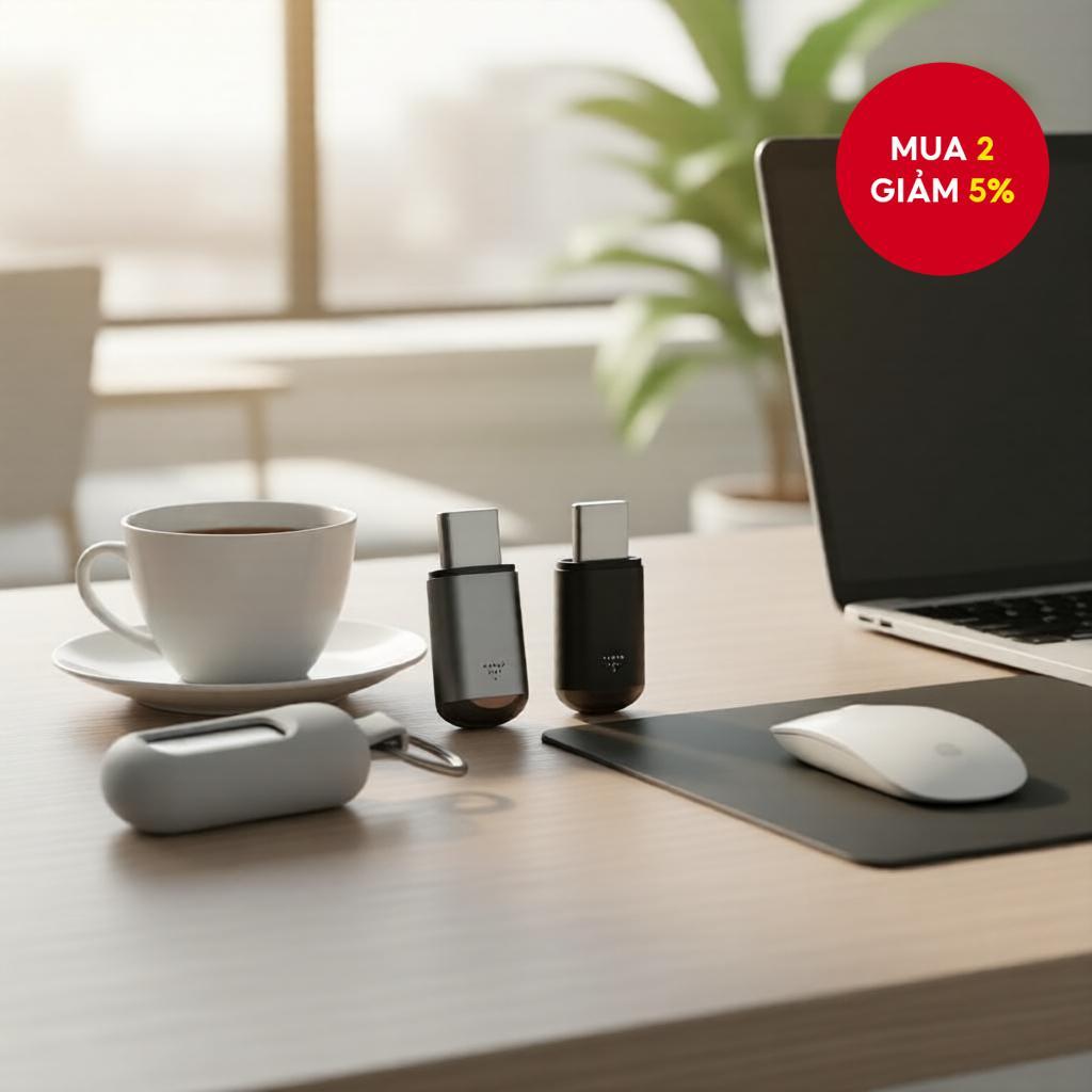 Bộ phát hồng ngoại mini thông minh với đầu nối Type-C/Micro USB và ứng dụng điều khiển từ xa IR