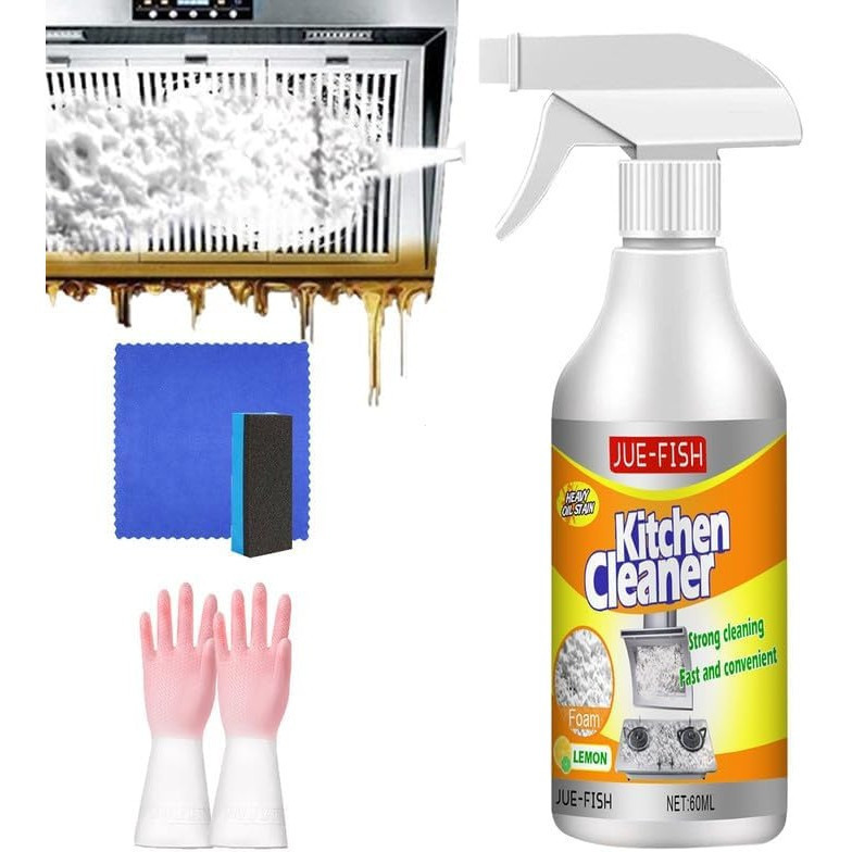 Chất tẩy rửa nhà bếp Aibo, Chất tẩy rửa nhà bếp Aibo, Chất tẩy rửa bọt nhà bếp Jue-Fish, Chất tẩy rử