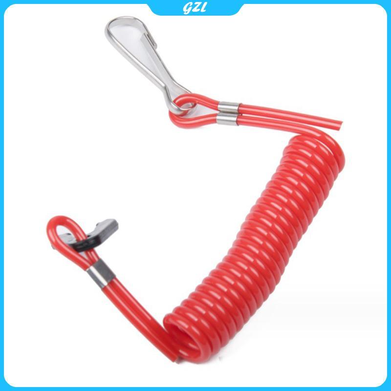 [Gzl] Marine Outboard Engine Boat Motor Kill Stop cho Jet Ski 2-425hp Key Rope Reminder Rope Boateme