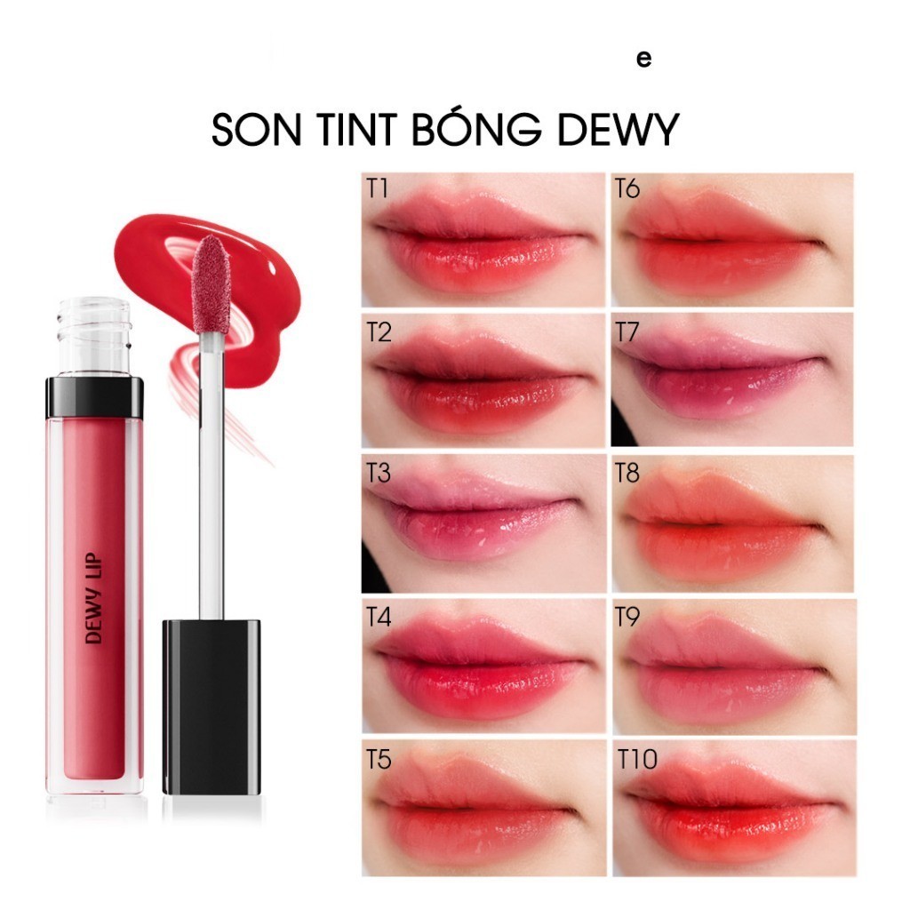 Son Tint Mastige Căng Bóng Lâu Trôi 4.5ml Dewy Lip Tint  Sản Phẩm Chính Hãng