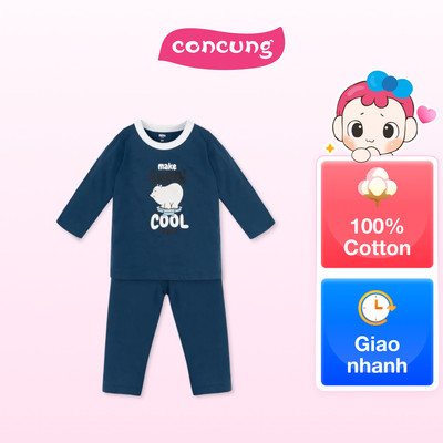 Bộ bé trai dài Animo Easy HN1025037 (3Y,Dương)