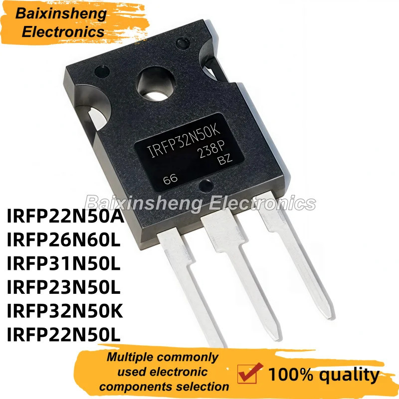 5 Chiếc IRFP22N50A IRFP32N50K 22N50 IRFP26N60L 26N60 IRFP23N50L 23N50 IRFP31N50L 31N50 32N50 IRFP22N