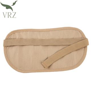 VRZ Túi đeo thắt lưng du lịch vô hình Pas cho hộ chiếu Túi thắt lưng tiền Ví ẩn HOT