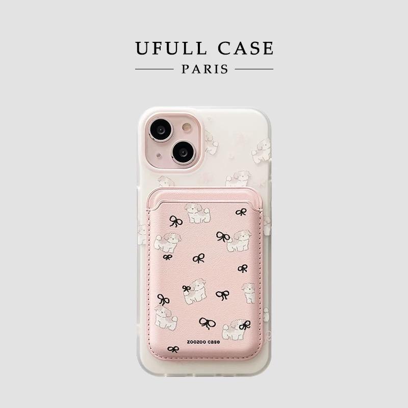 Giá đỡ thẻ từ tính Thích hợp cho Xiaomi 15 / 13U Vỏ điện thoại hình anh đào Hàn Quốc K80 + Redmi Tur