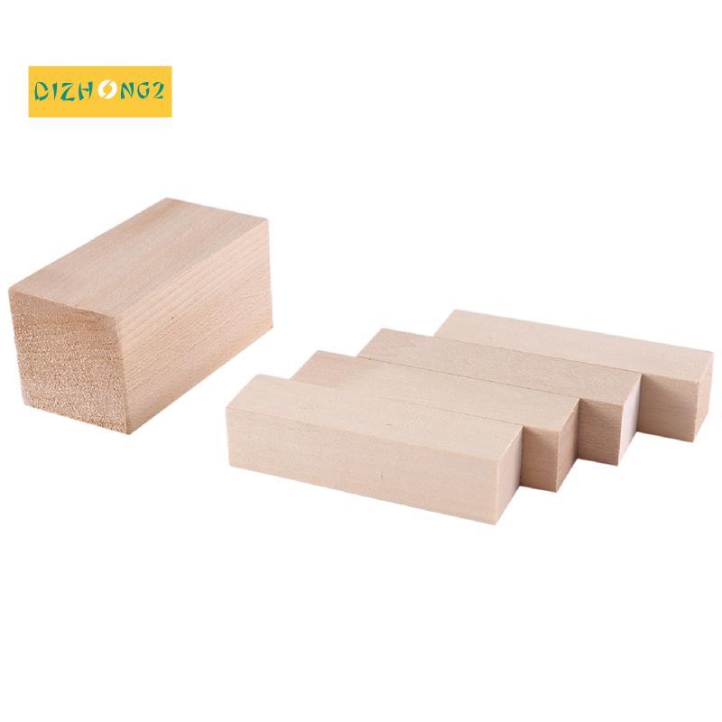 5 Chiếc Khắc Khối Gỗ Whittling Khối Gỗ Basswood Khắc Khối Chưa Hoàn Thành Bộ Để Khắc Người Mới Bắt Đ