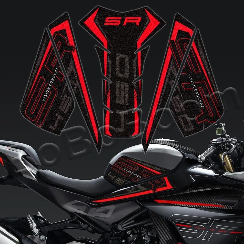 3M Mờ Xe Máy Bình Nhiên Liệu Miếng Dán Nắp Khí Bao Decal Phụ Kiện Chống Thấm Nước Cho CFMOTO 450SR c