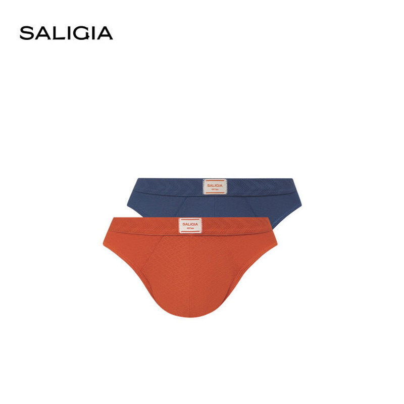 SALIGIA | Quần lót nam Kiểm soát sóng Chiến đấu Staggered Wave Pattern Vải Jacquard Modal Quần lót n