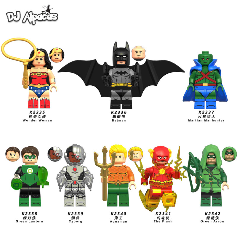 Nhân Vật Mini Wonder Woman Mũi Tên Xanh Đồ Chơi Aquaman Sưu Tập Búp Bê