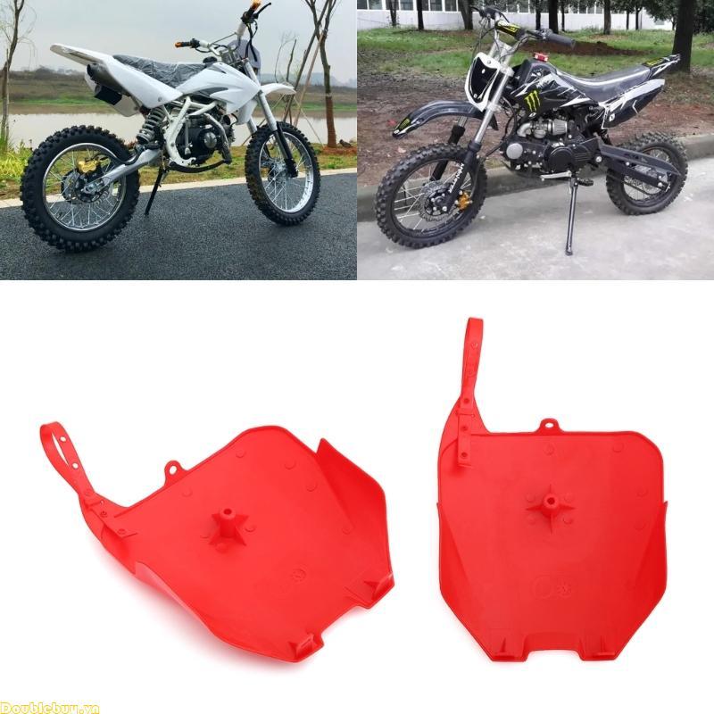 Doublebuy Nhựa fairing Biển Số Trước Bảng Tên Cho CRF100 CRF80 CRF70 XR100 XR80 XR70 Xe Máy Hố Xe Đạ