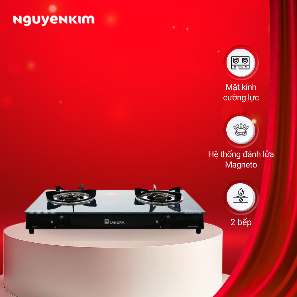 Bếp gas Sakura SA-690NK - Hàng chính hãng