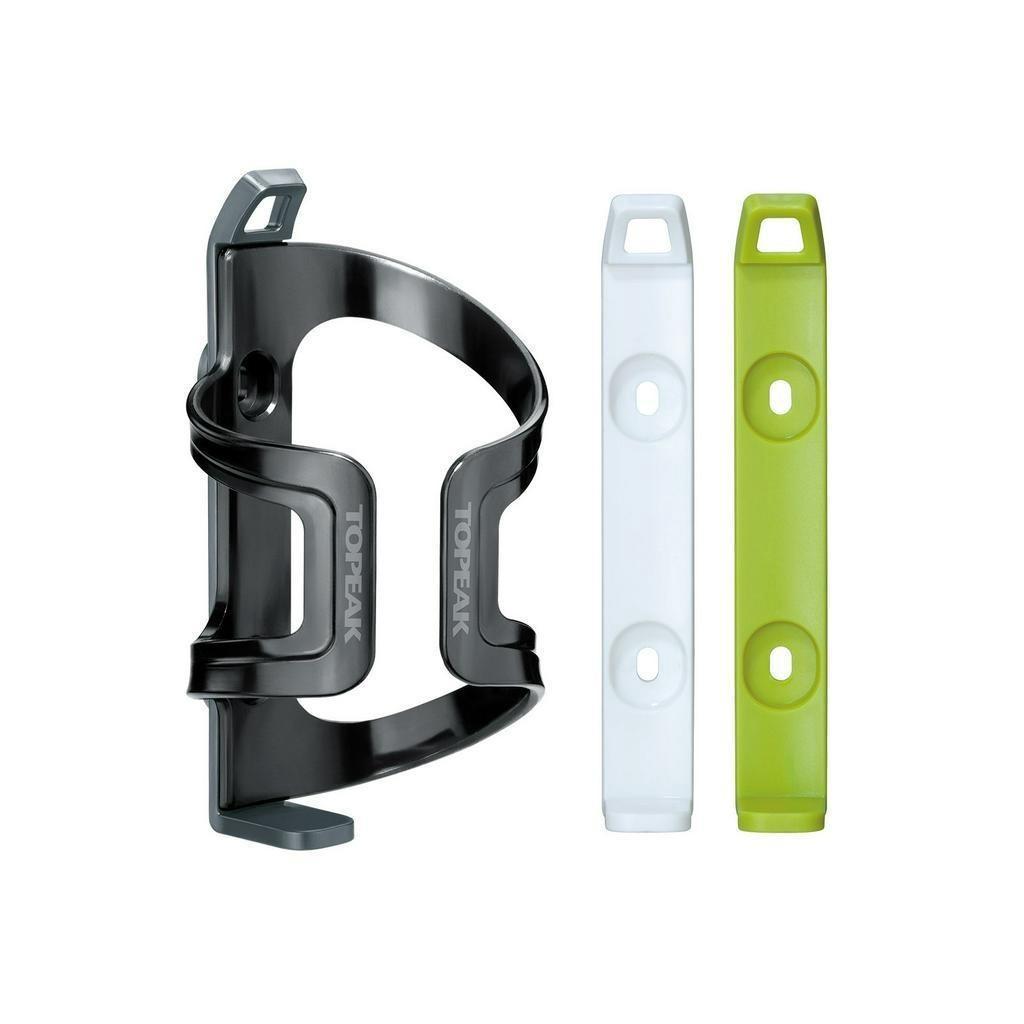 Gọng bình nước Topeak Dualside Cage EX (Xám - Trắng - Xanh Lá)