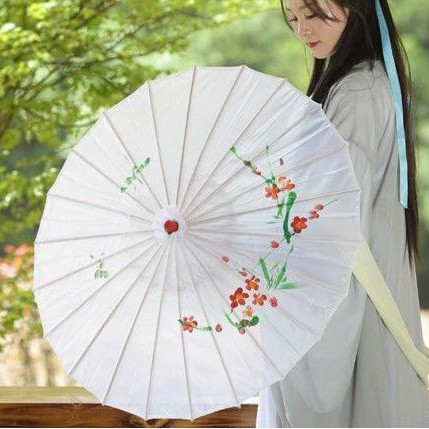 Đường kính 82cm Ô dù múa phong cách Trung Quốc Ô dù giấy dầu