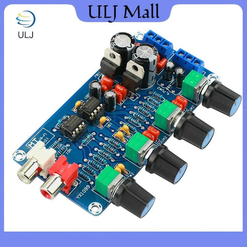 ULJ NE5532 Stereo Preamplifier Tone Board Mô-đun khuếch đại âm thanh 4 kênh.