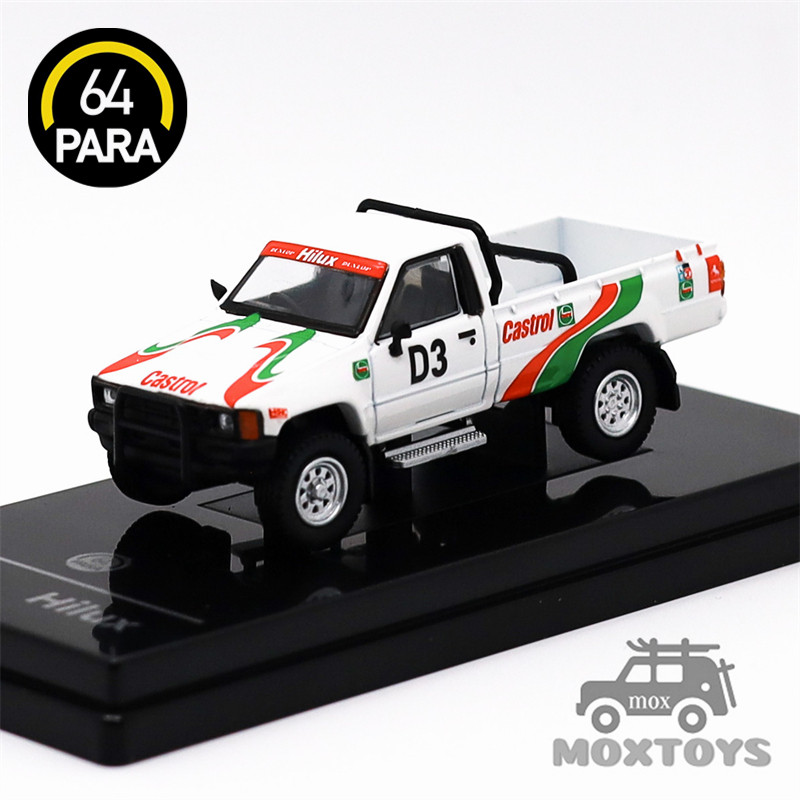Para64 1: 64 1995 Hilux Trắng RHD #3 Xe mô hình Diecast