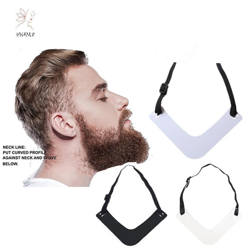HNKMP Beard Shaper Neline Guide Ne Styler Neline Beard Shapeing Mẫu Beard Trimmer Tool Lineup Stenci