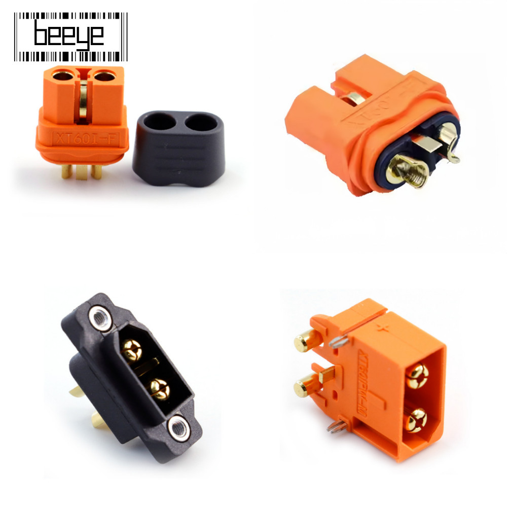BEEYE 2 phích cắm dòng XT60I, Đồng thau mạ vàng hiện tại cao XT60IE-M XT60IPW-M, Tín hiệu 2 + 1 Dễ d