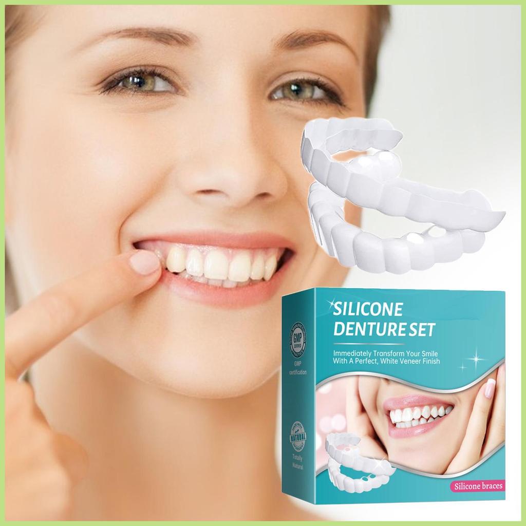 Răng Giả Bộ Răng Giả Thay Thế Răng Giả Trên Và Dưới Răng Giả Cho Nữ Và Nam Tự Nhiên Giả Răng muezhmy