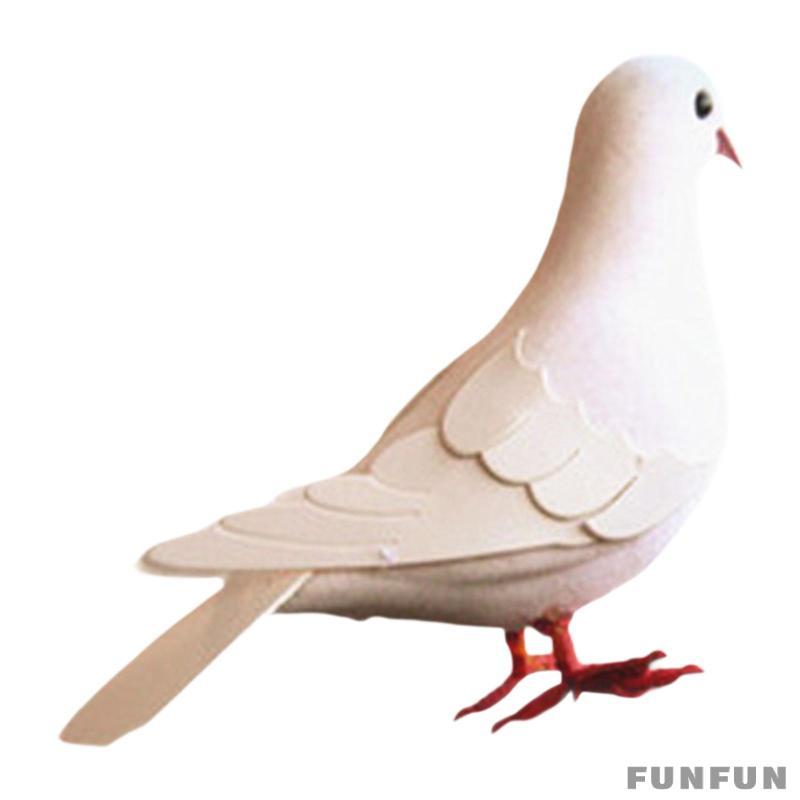 Sống Động Như Thật Nhân Tạo Dove Bọt Bồ Câu Đồ trang trí Chim Mini Tượng Trang Trí Nhà Để Giảng Dạy 