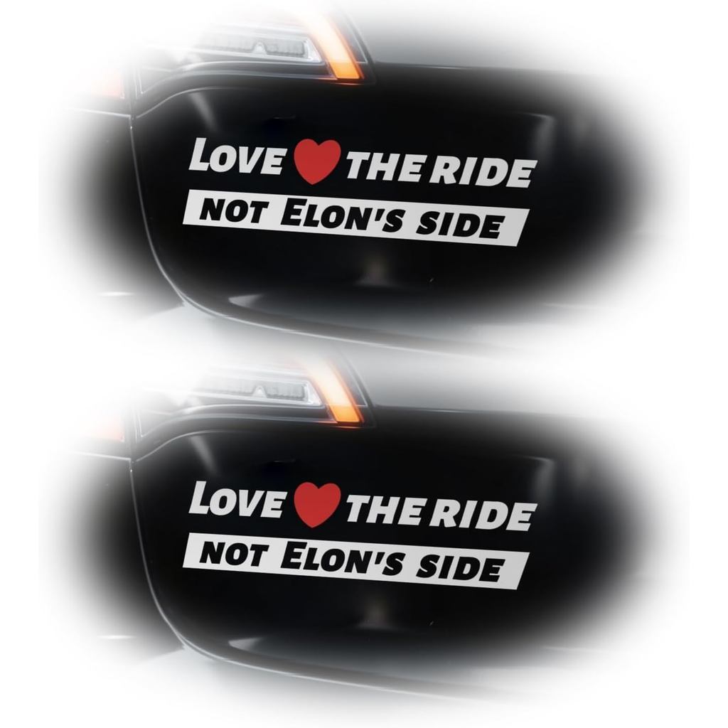2 Gói Không Có Miếng Dán Ốp Lưng Elon, Miếng Dán Elon Musk, Miếng Dán Elon Musk Tương Thích Với Phụ 
