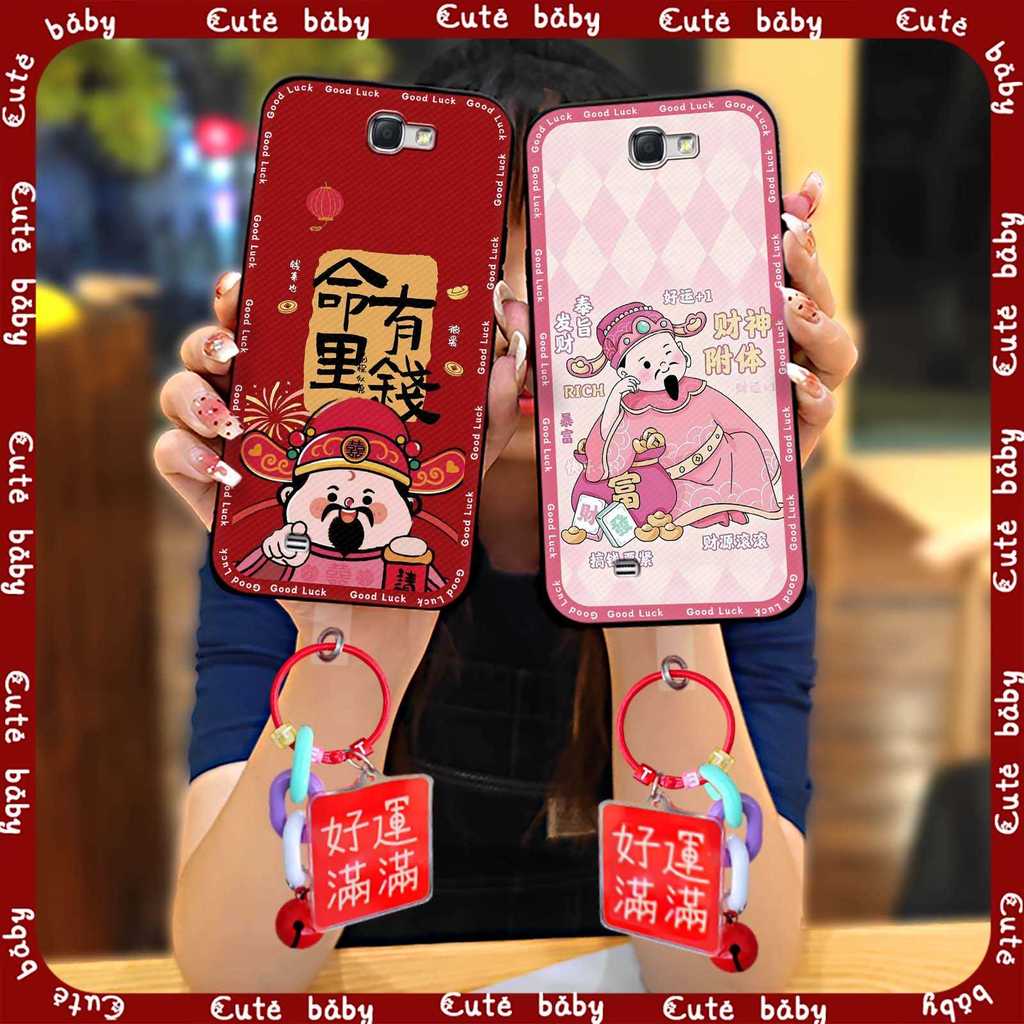 Ốp Điện Thoại Năm Mới Năm Ốp Lưng Điện Thoại Samsung Note2 / N7100 Sáng Tạo 2026 Năm Mới Chống Bụi A