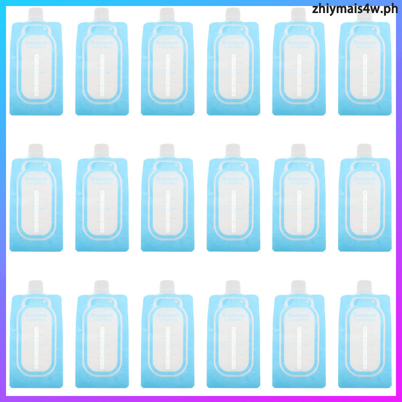 22 Chiếc Túi Bảo Quản Sữa Mẹ Túi Cách Nhiệt 16.00X5,00X2.00CM Sky- PET LLDPE zhiymais4w