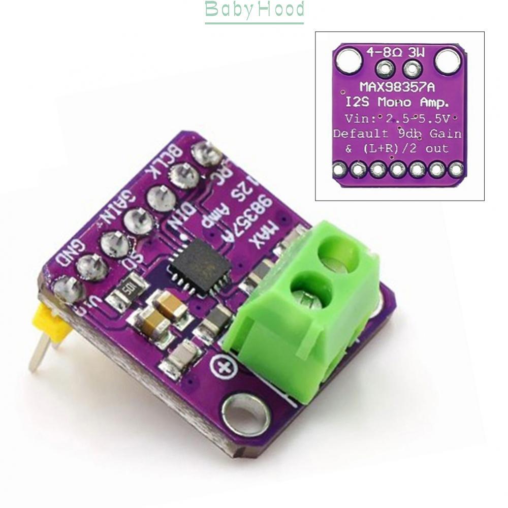 MAX98357 Mô-đun âm thanh Công suất đầu ra 3W Định dạng âm thanh kỹ thuật số Dung sai Jitter