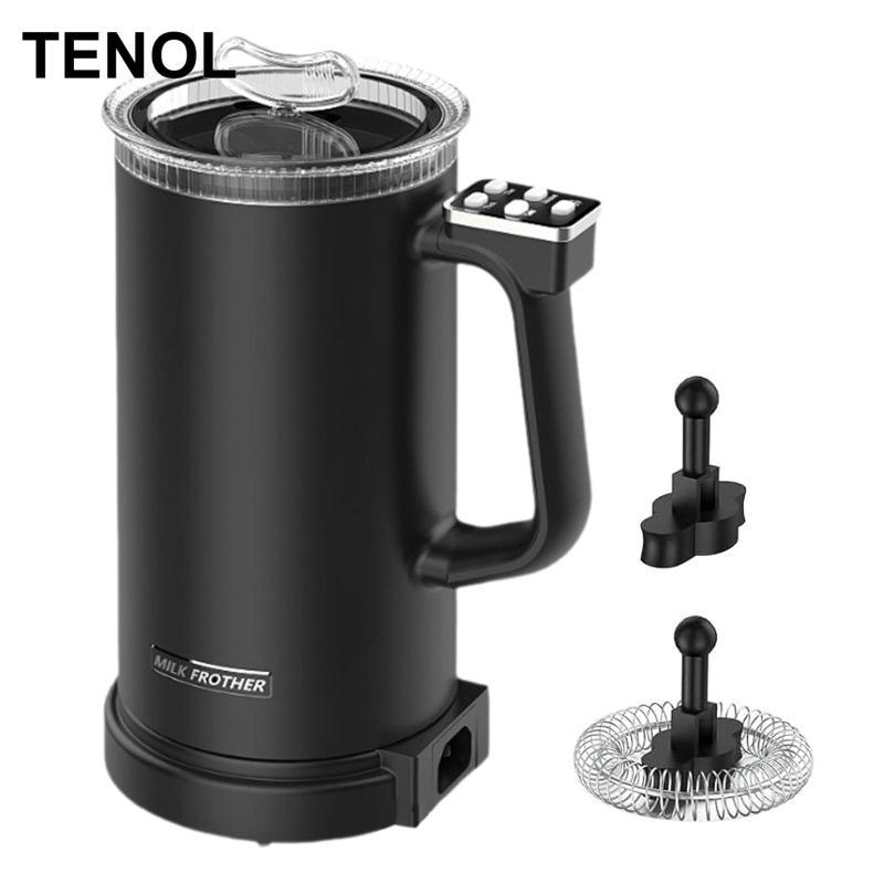 Máy tạo bọt sữa 11.8oz / 350ml Máy tạo bọt và hấp sữa điện cho cà phê Macchiato Latte Cappuccino Quà tặng lý tưởng cho phụ nữ, bé gái