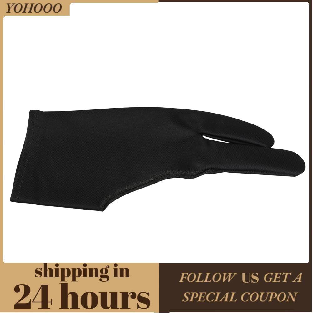 yohooo BOSTO Máy tính bảng vẽ bìa kích thước miễn phí bằng hai ngón tay dành cho tay phải và tay trá