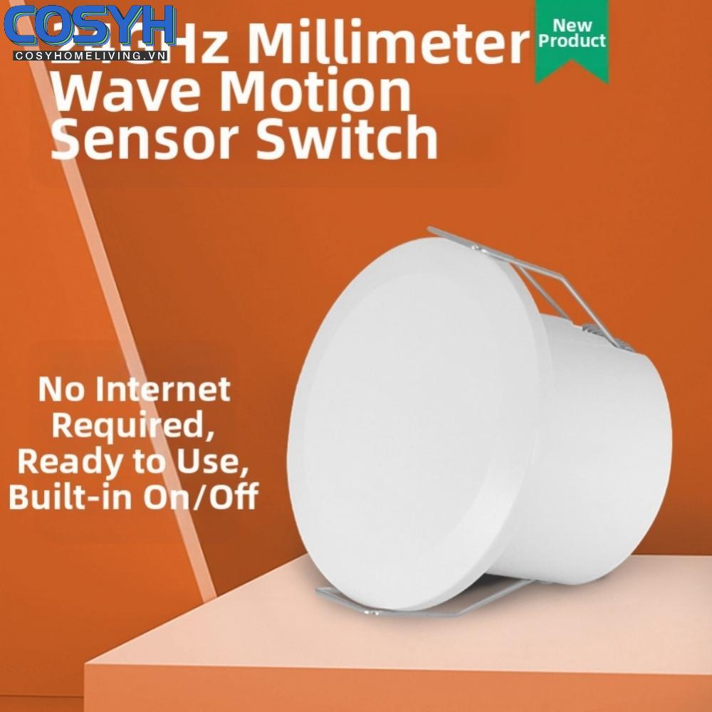 <cosyh>Energy Saving Light Switch with 24GHz Human Presence Sensor and Motion Detection