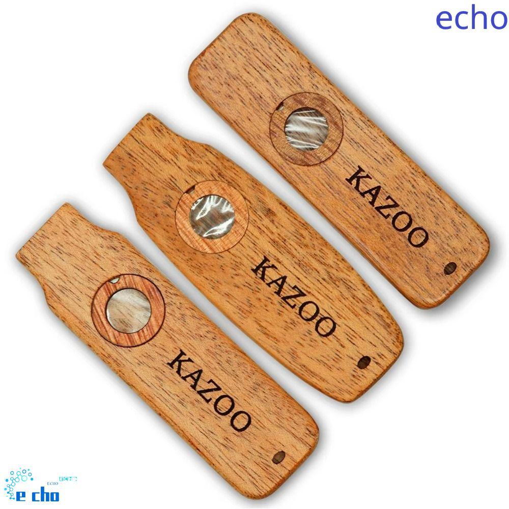 WELON Gỗ Kazoo, Gỗ Có Dây Buộc Nhẹ Đi Kèm Kazoo, Nhạc Cụ Kèm Nhạc Cụ Có Thể Tháo Rời Bền Nhạc Cụ Hiệ