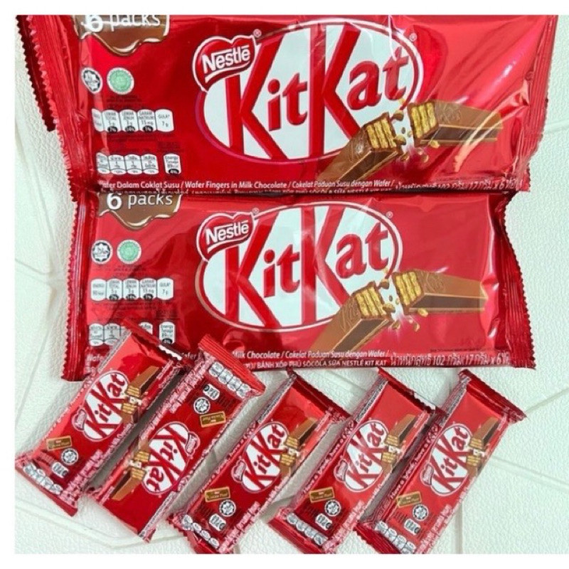 KitKat Socola Nestle 17g (1 thanh/5 thanh) date mới nhất