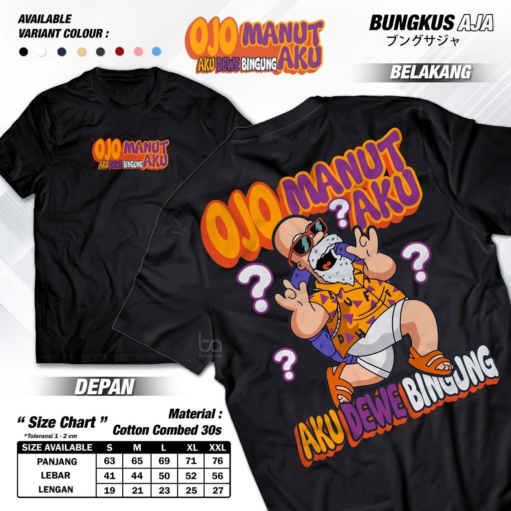 Áo thun Ojo Manut Aku Aku Dewe bối rối Jersey