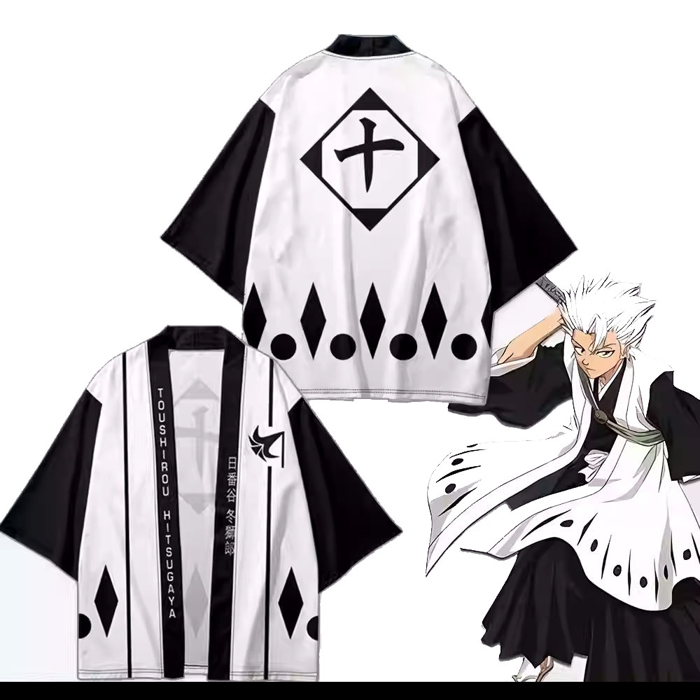 Trang phục cosplay anime Kurosaki Ichigo & Kenpachi Zaraki cho Halloween và tiệc carnival