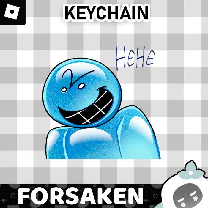 Ganci / Gantungan Kunci Akrilik ROBLOX FORSAKEN - BLUUDUDE - 1 HEHE