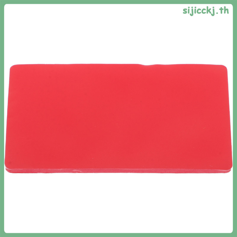 Tấm lót thay thế mưa kính chắn gió ô tô Phim tự dính 6,70X4,20X0,20CM Pvc đỏ sijicckj