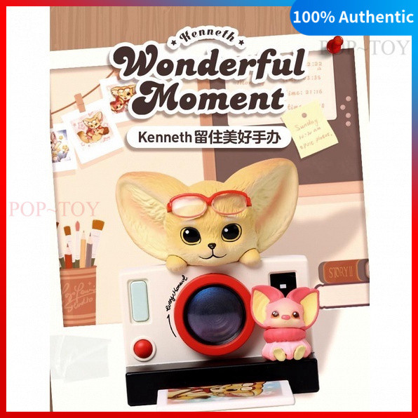 POPMART KENNETH Keep the beauty Limited Edition Figure Generally pop mart blind box figures gift