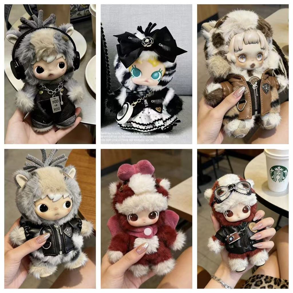 17CM Full Power Quần Áo Galloping Horse Happy Horse Dress Overalls Dress Up