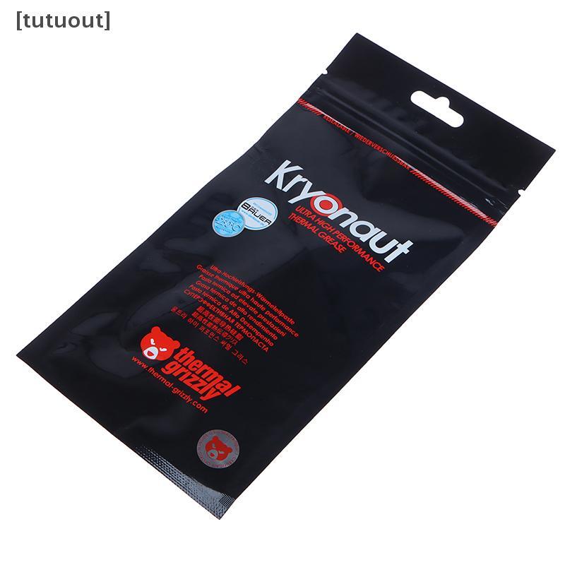 [tutuout] 1g Thermal Grizzly Kryonaut Extreme KE Thermal Paste cho CPU / GPU Cooler Dung Tích Lớn Hợ
