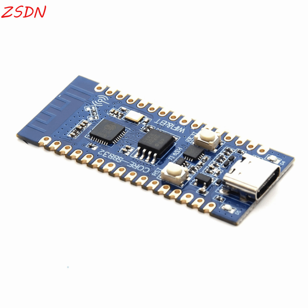 ZSDN Bảng lõi ZSDN ESP32 C3, Giao diện 32Pin tương thích của IDF Bảng phát triển ESP32, Ăng-ten trên