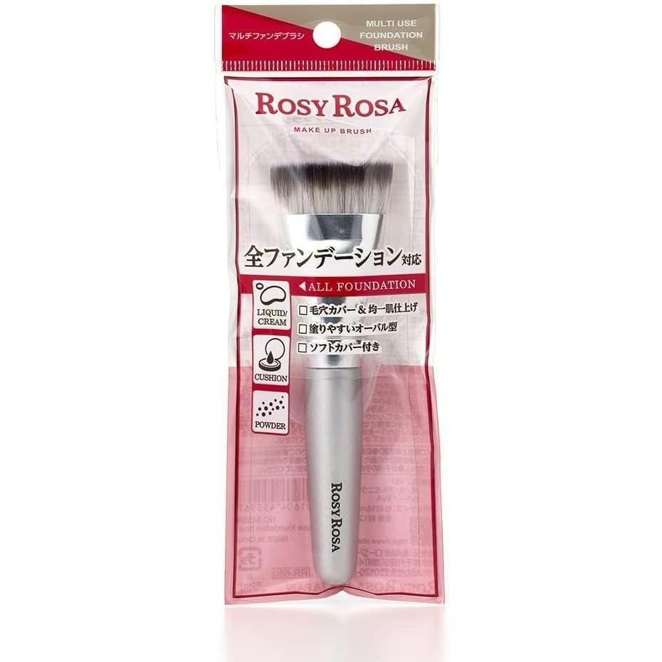 【Original Japanese Product】Rosy Rosa Multi-purpose Foundation Brush Makeup Brush Suitable for Liquid