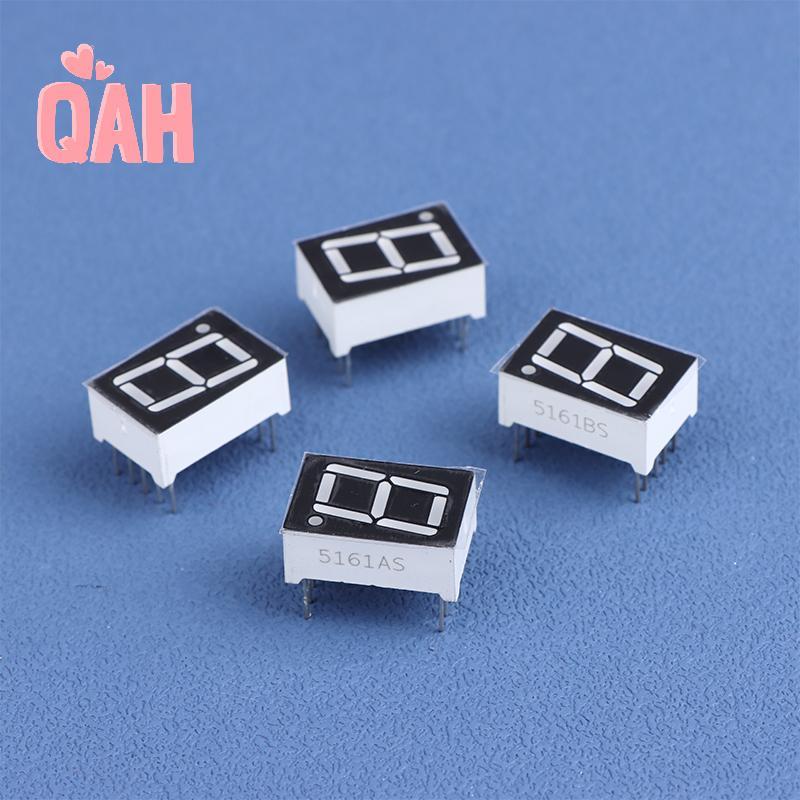 [QAH-t] 10 Cái Kỹ Thuật Số Tubemon AnodeCathode 0.56 Inch 10Pins 5161AS 5161BS 1 Bit Digit 7 Phân Đo