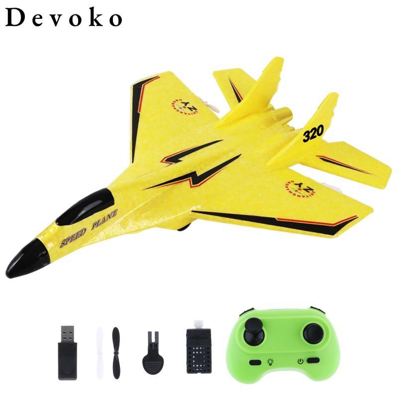 Máy bay RC xốp, Máy bay RC dễ điều khiển, Đồ chơi ngoài trời có đèn, RC Glider, Máy bay phản lực RC 
