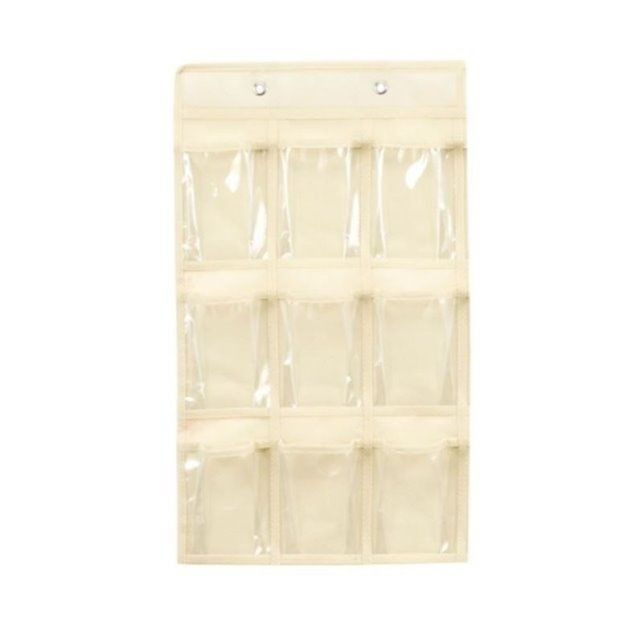 New Product#Transparent home storage bag, class phone hanging bag, student classroom wall-mounted st