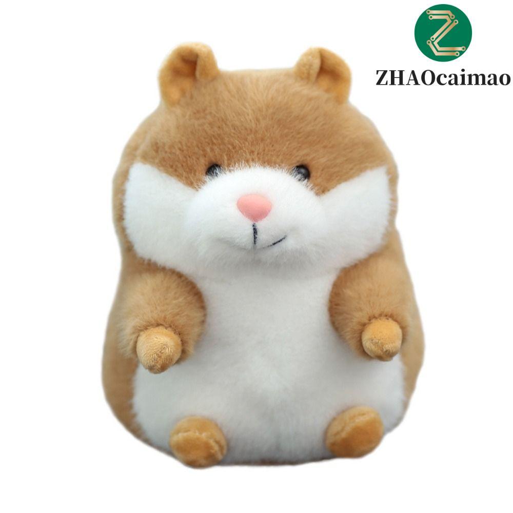 ZHAOcaimao Gối sang trọng hình chuột động vật ZHAOCAIMAO, Đồ chơi nhồi bông PP mềm Hamster, Đồ chơi 
