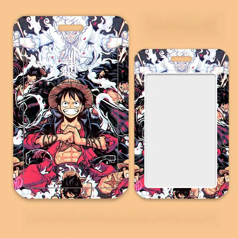 【Hàng có sẵn】Bao đựng thẻ One Piece Thần Mặt Trời Nika | Luffy Gear 5 | Vỏ bảo vệ thẻ học sinh & sin