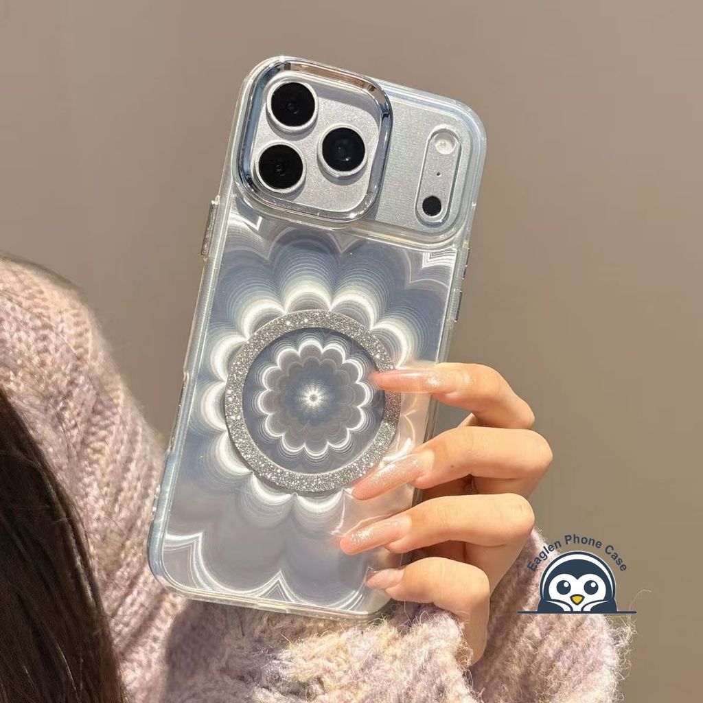 Ốp Điện Thoại Hoa Phantom Từ Tính Sang Trọng Cho Samsung Galaxy S26 S25 S24 S23 S22 S21 S20 S10 S9 P