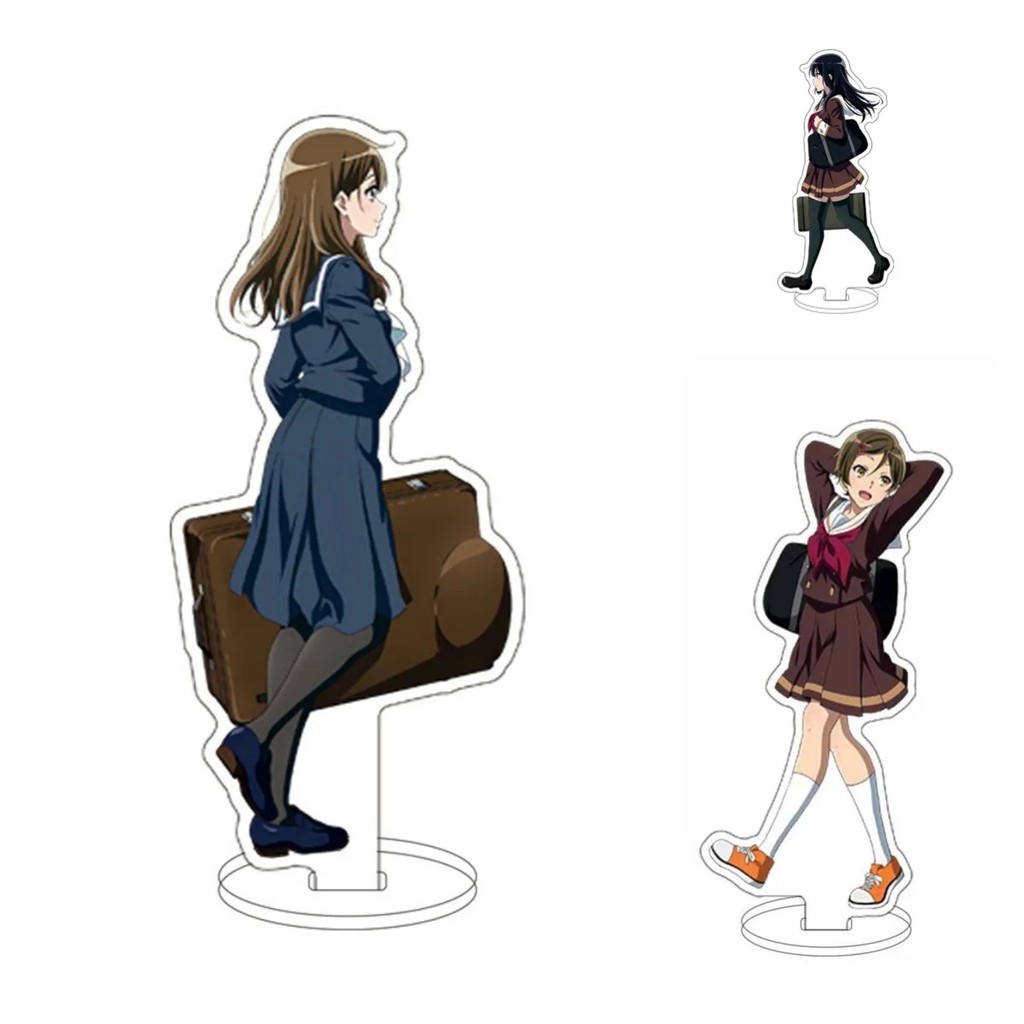 Standee Anime Hibike Euphonium Mô Hình Mica Acrylic Trang Trí Bàn Học Cao 15cm Quà Tặng Sưu Tầm Phụ 
