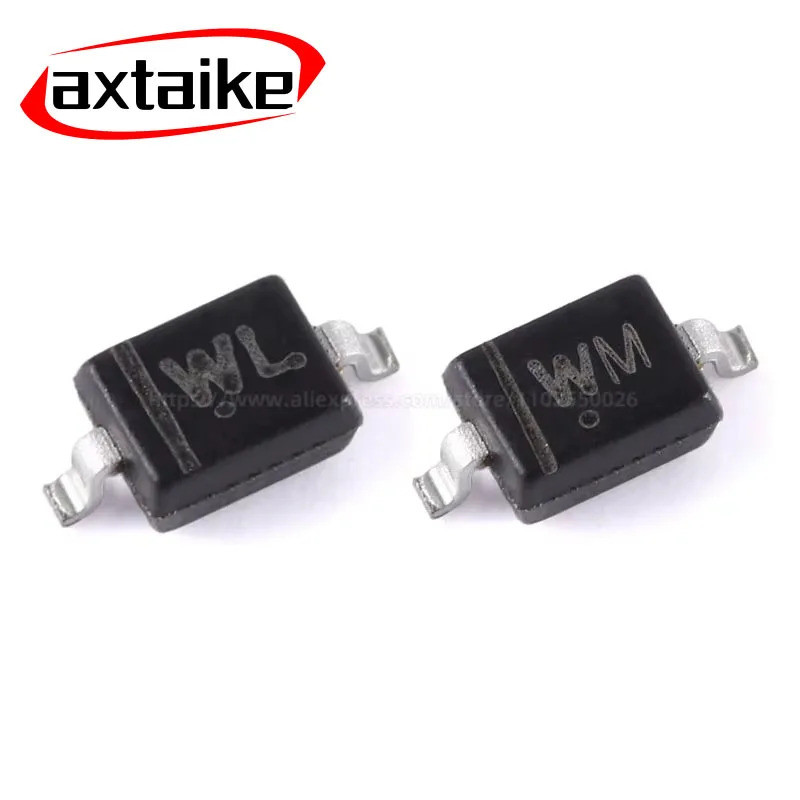 100 CÁI BZT52C 3V 3.3V 3V3 4V7 5V1 5V6 6V8 7V5 10V 11V 12V 15V 18V 20V 22V 24V 33V 36V 3.0V S SOD323