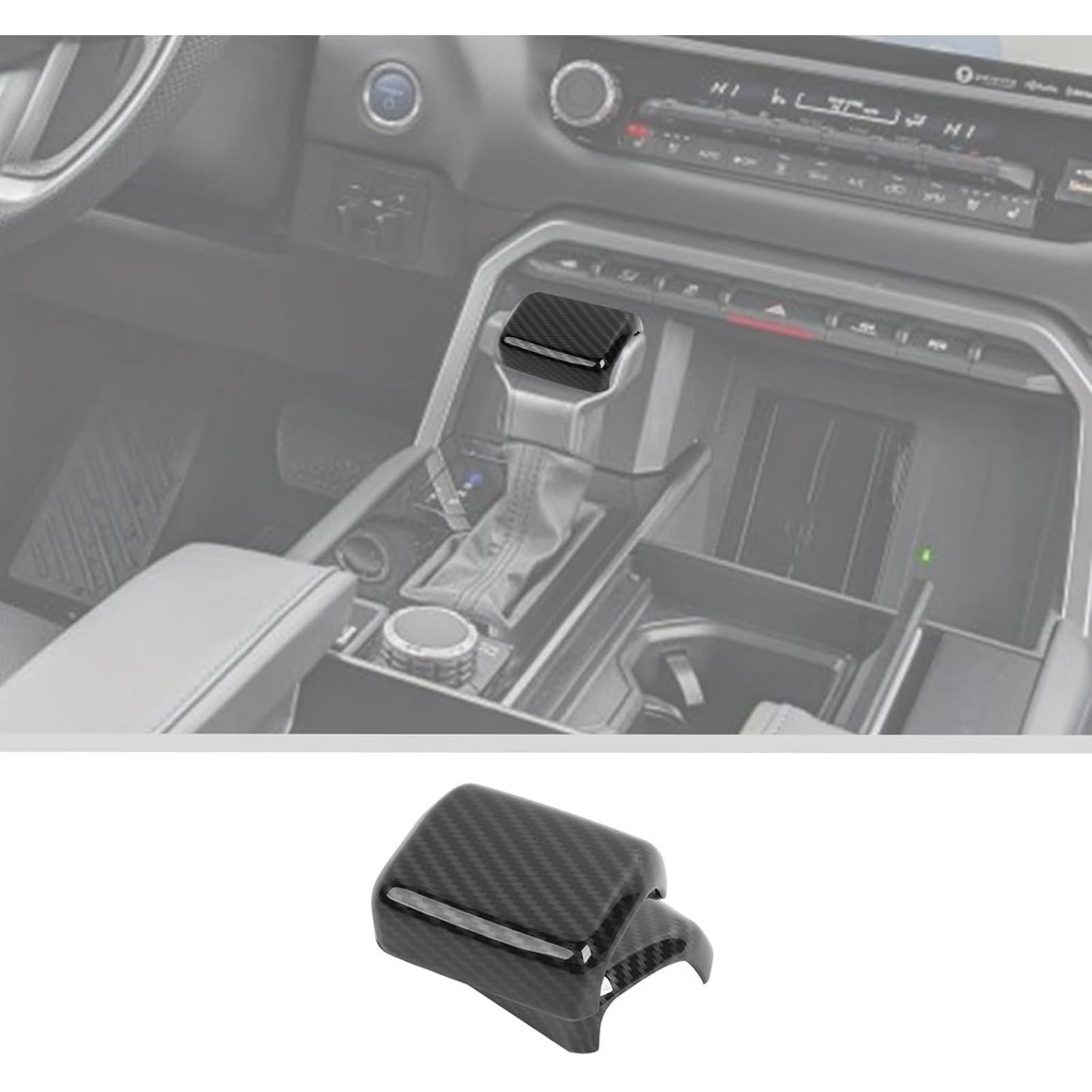 JWWY Gear Shift Knob Shifter Lever Knob Cover Viền Phù Hợp Cho 2024-2025 Toyota 4runner Phụ Kiện Nội